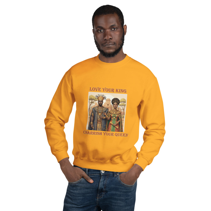 Love Your King Cherrish Your Queen Unisex Sweatshirt