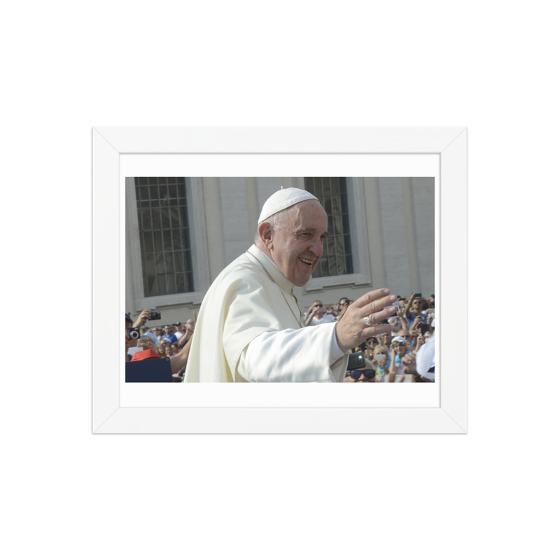 Pope Francis Framed poster