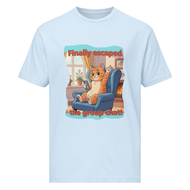Group Chat Unisex fine jersey tee