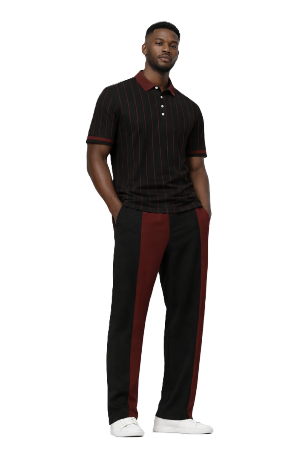 All-over print unisex wide-leg pants