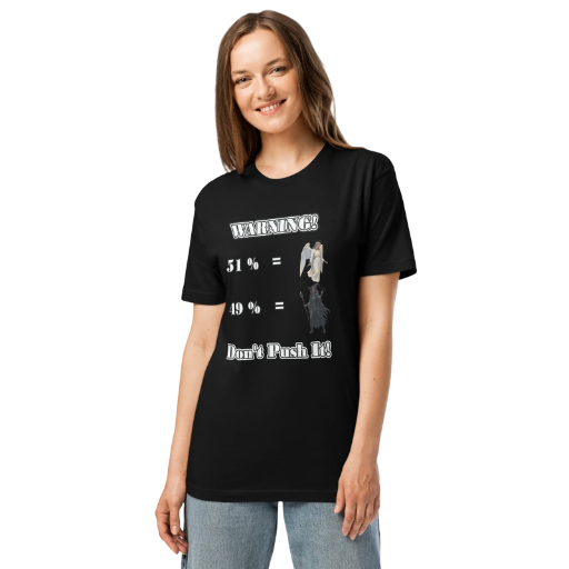 Don't Push It Unisex fine jersey tee