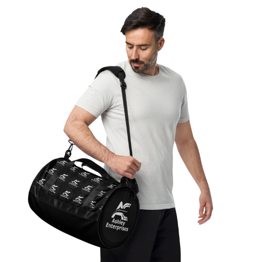 AE All-over print gym bag