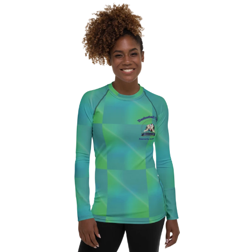 Turquoise Basketball Club Women's Rash Guard