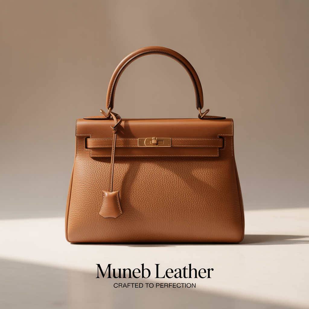 Modern Ladies Pure Leather Handbag