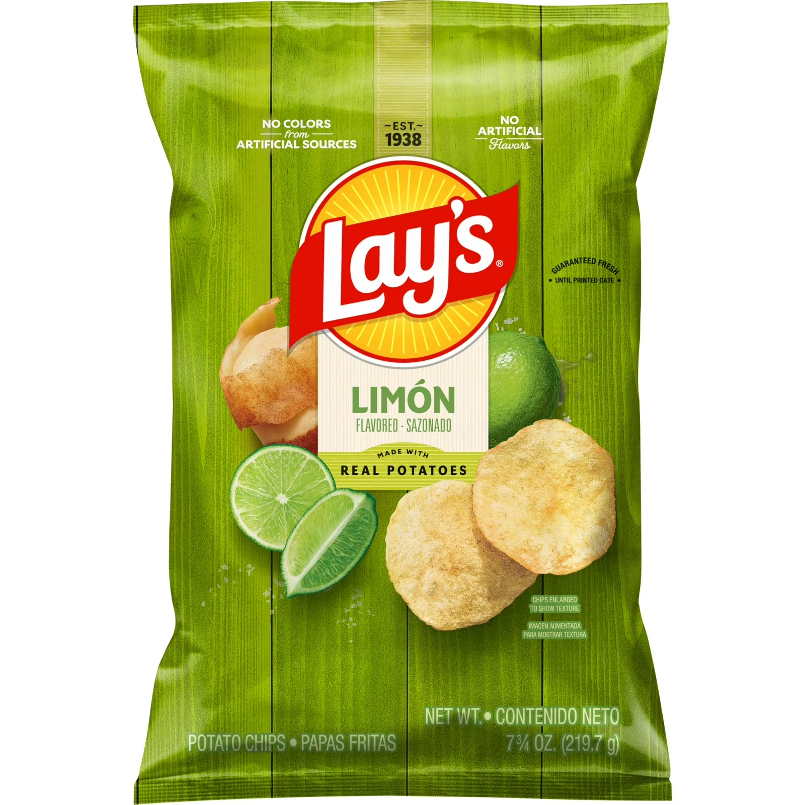 Papas Fritas Lay's Limón
