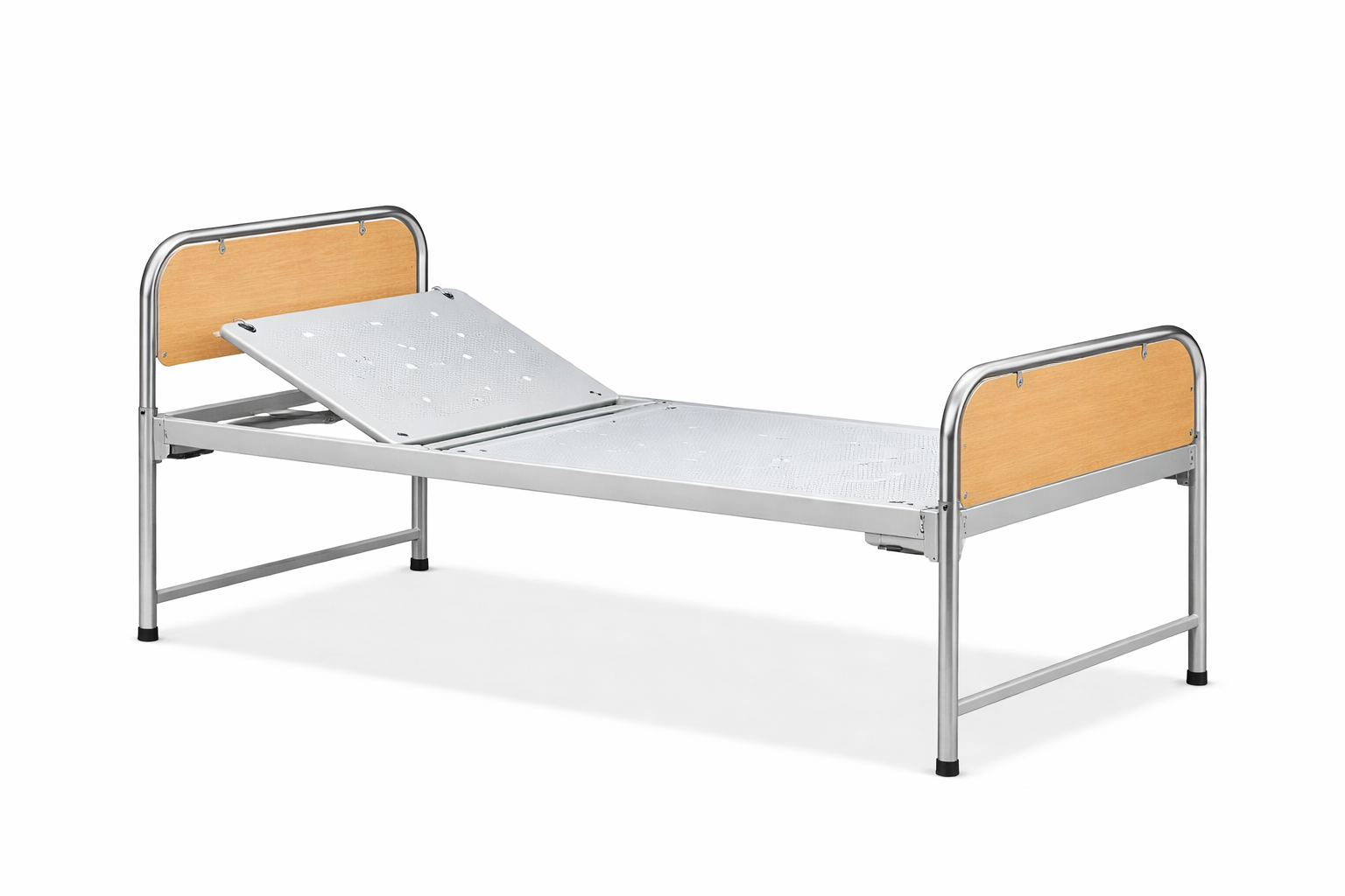 Semi Fowler Deluxe Hospital Bed – Powder Coated (SS Board Panel)