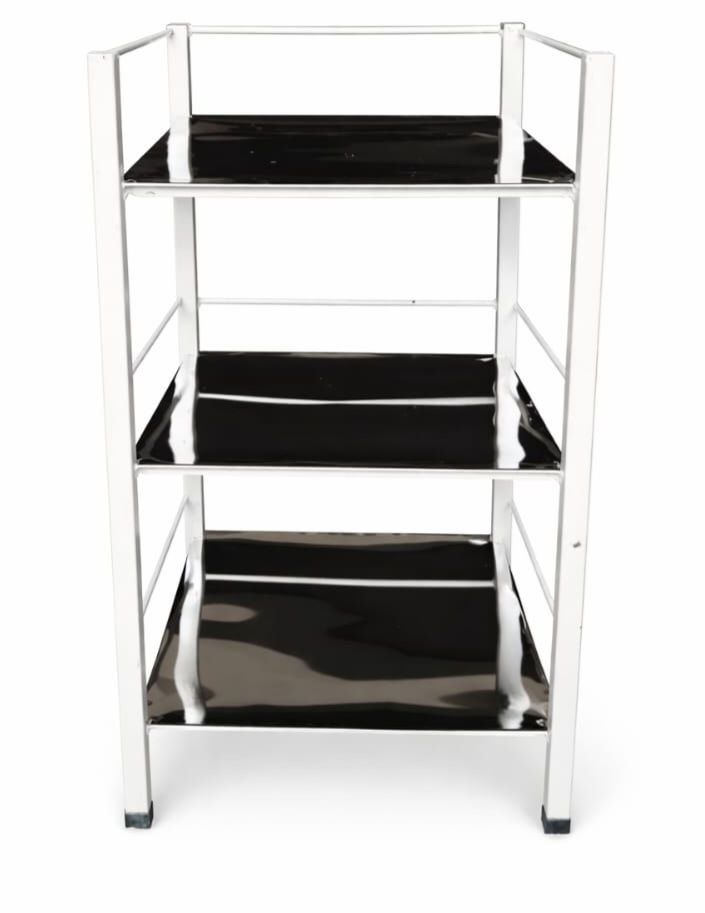 3-Tier Metal Storage Rack- for hospital use