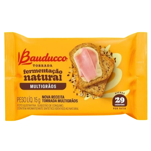 Bauducco Torrada Multigrãos 15g