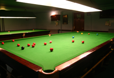 Snooker Table 1 Booking
