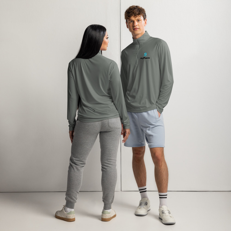 Lightweight quarter-zip pullover