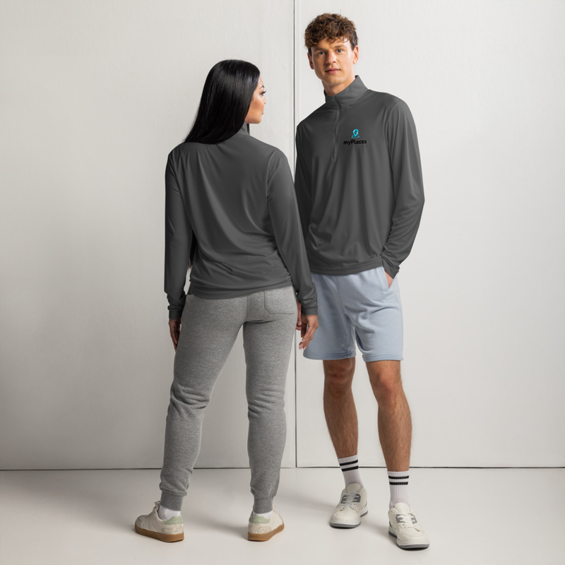 Lightweight quarter-zip pullover