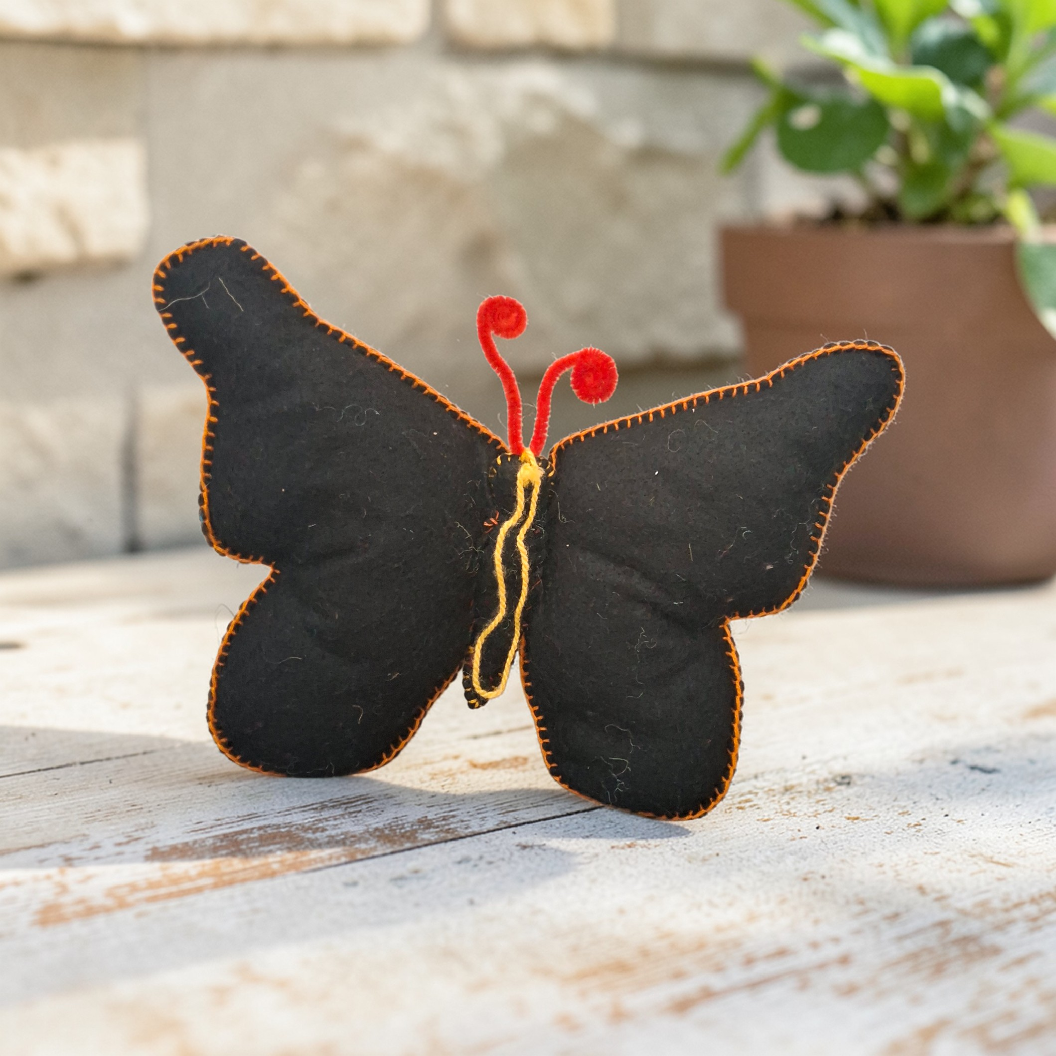 Handmade Felt Butterfly Decor