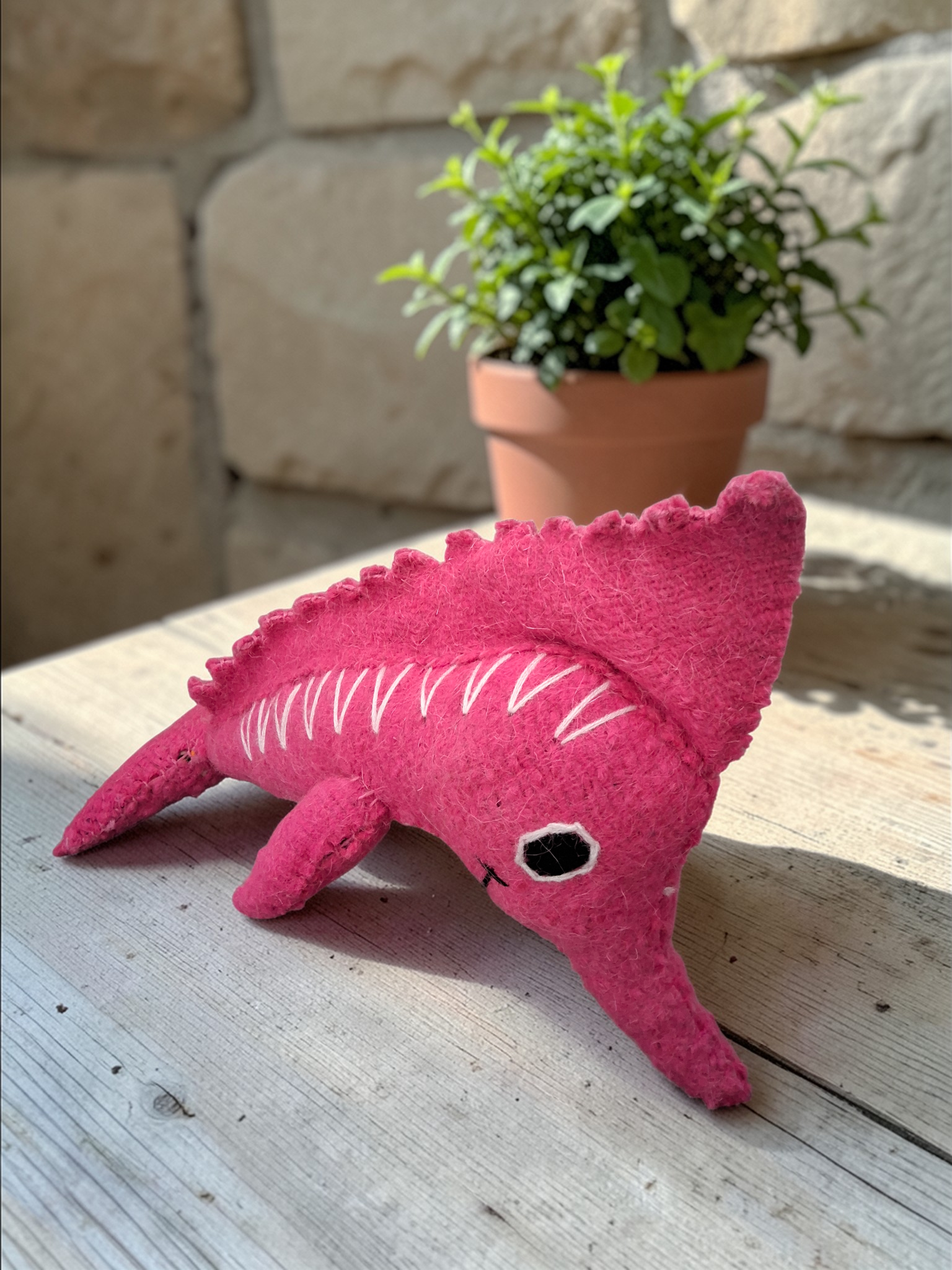 Pink Swordfish Plush
