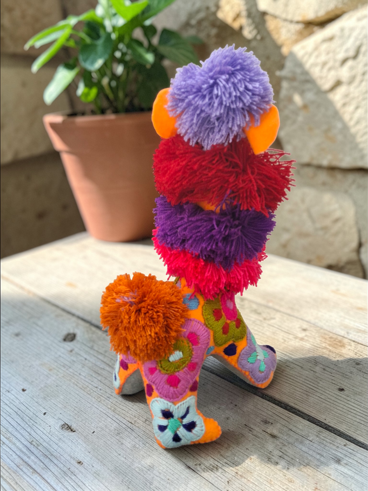 Handmade Plush Llama