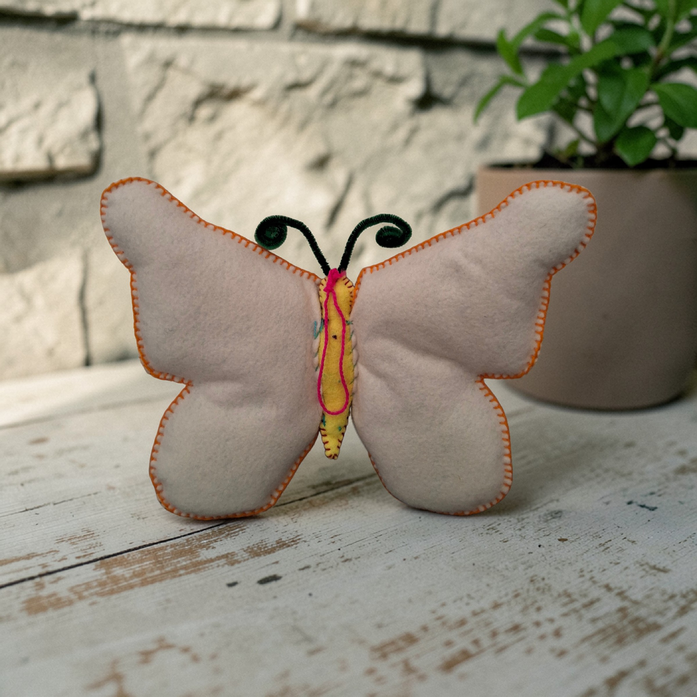 Handmade Felt Butterfly Decor