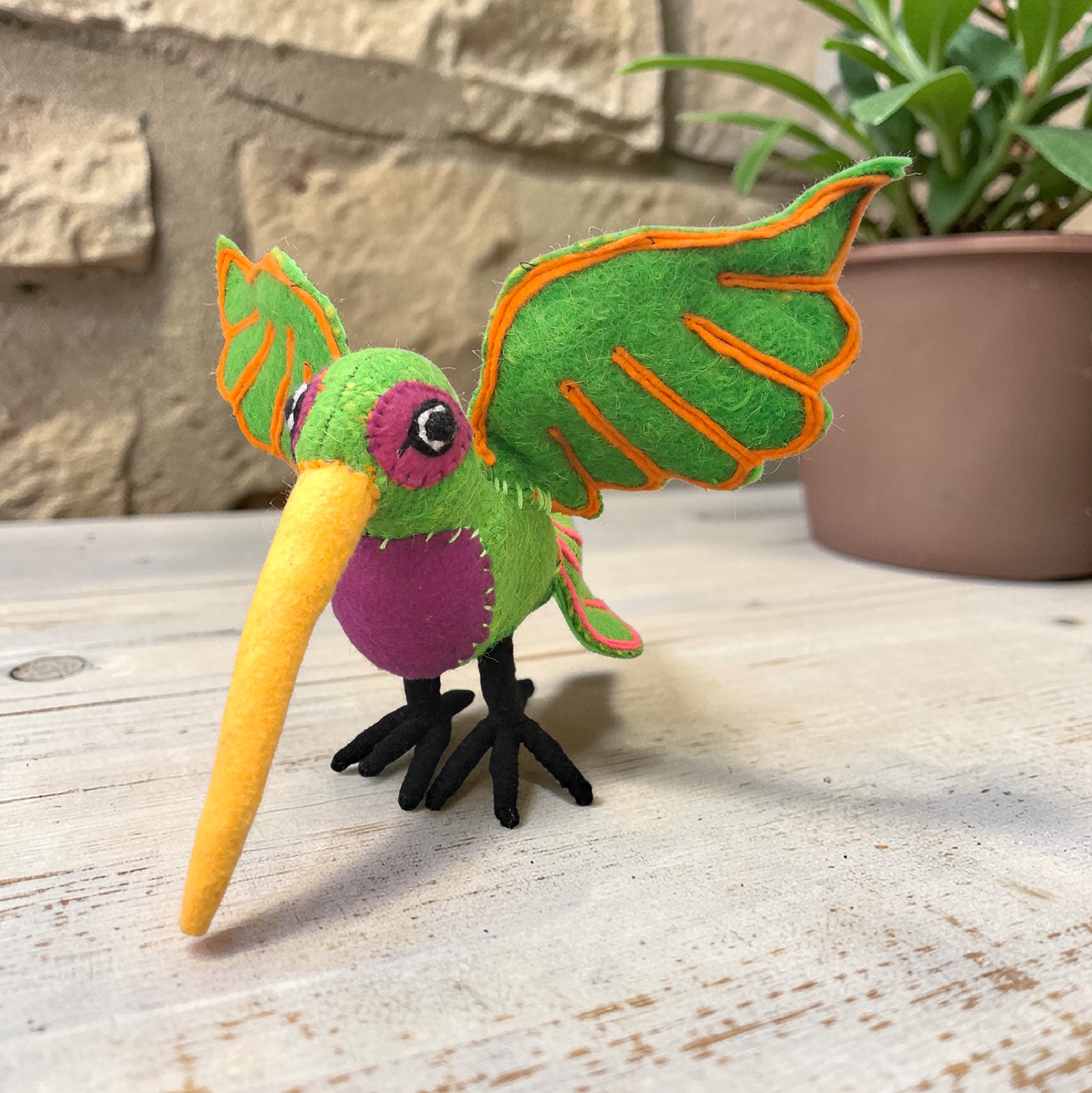 Wool Hummingbird Plush