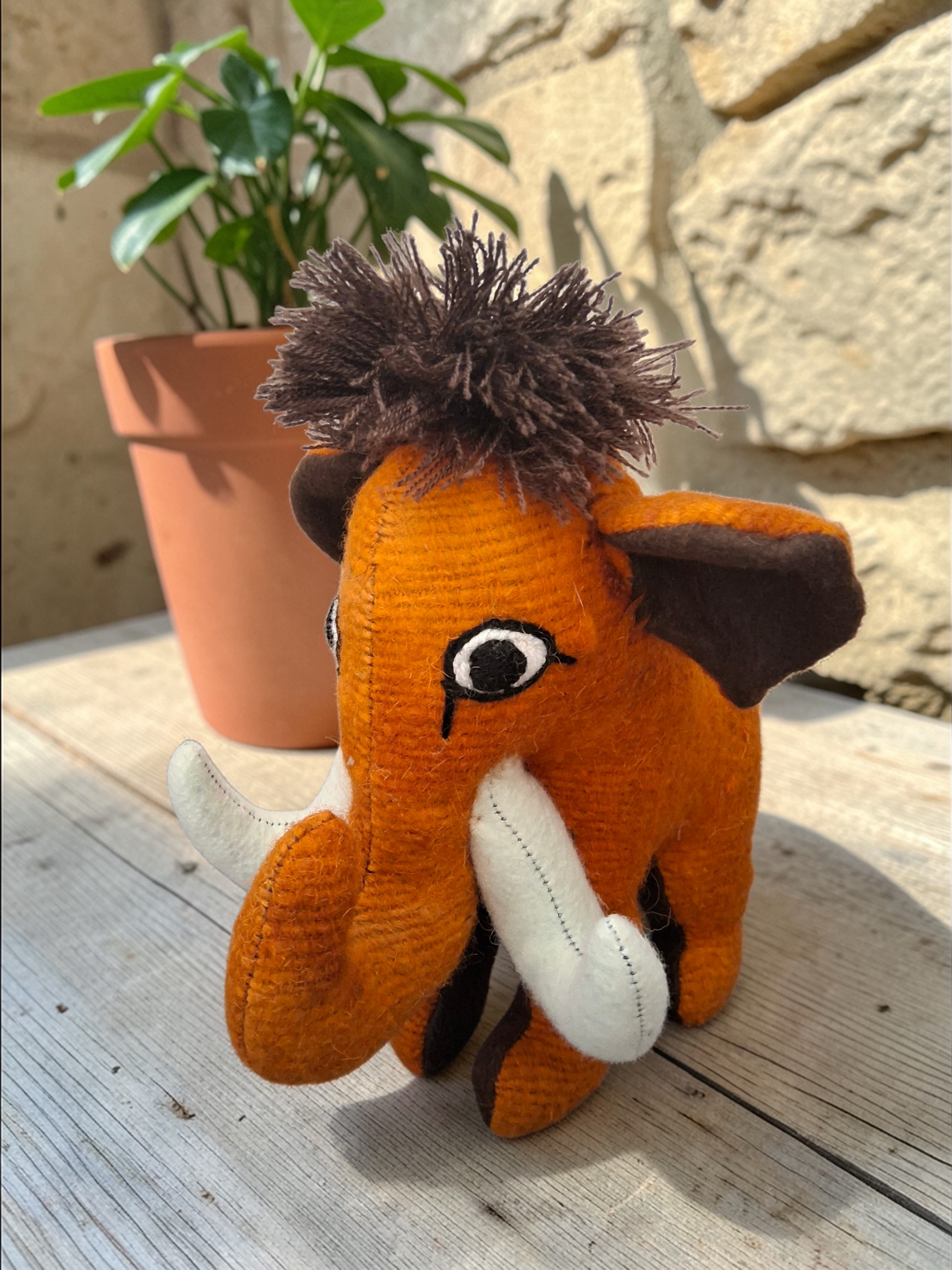 Plush Woolly Mammoth Toy