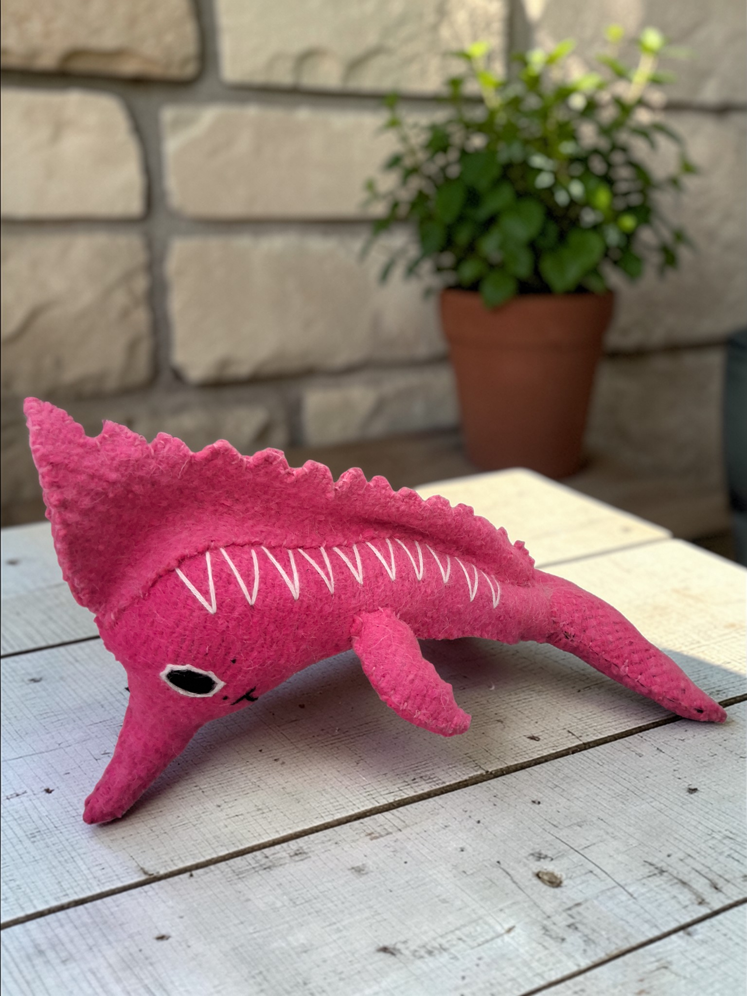 Pink Swordfish Plush
