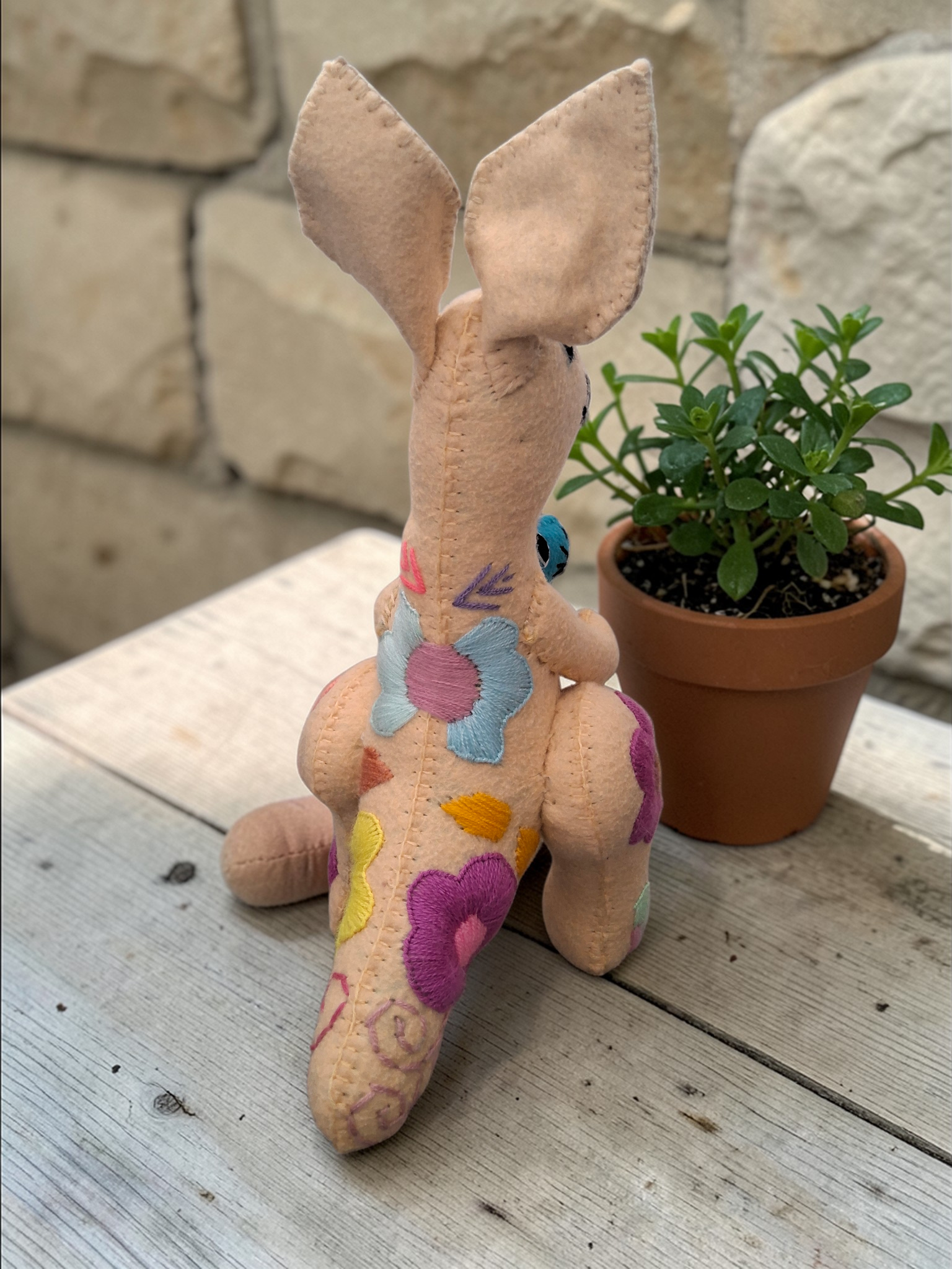 Handmade Kangaroo Plush Toy