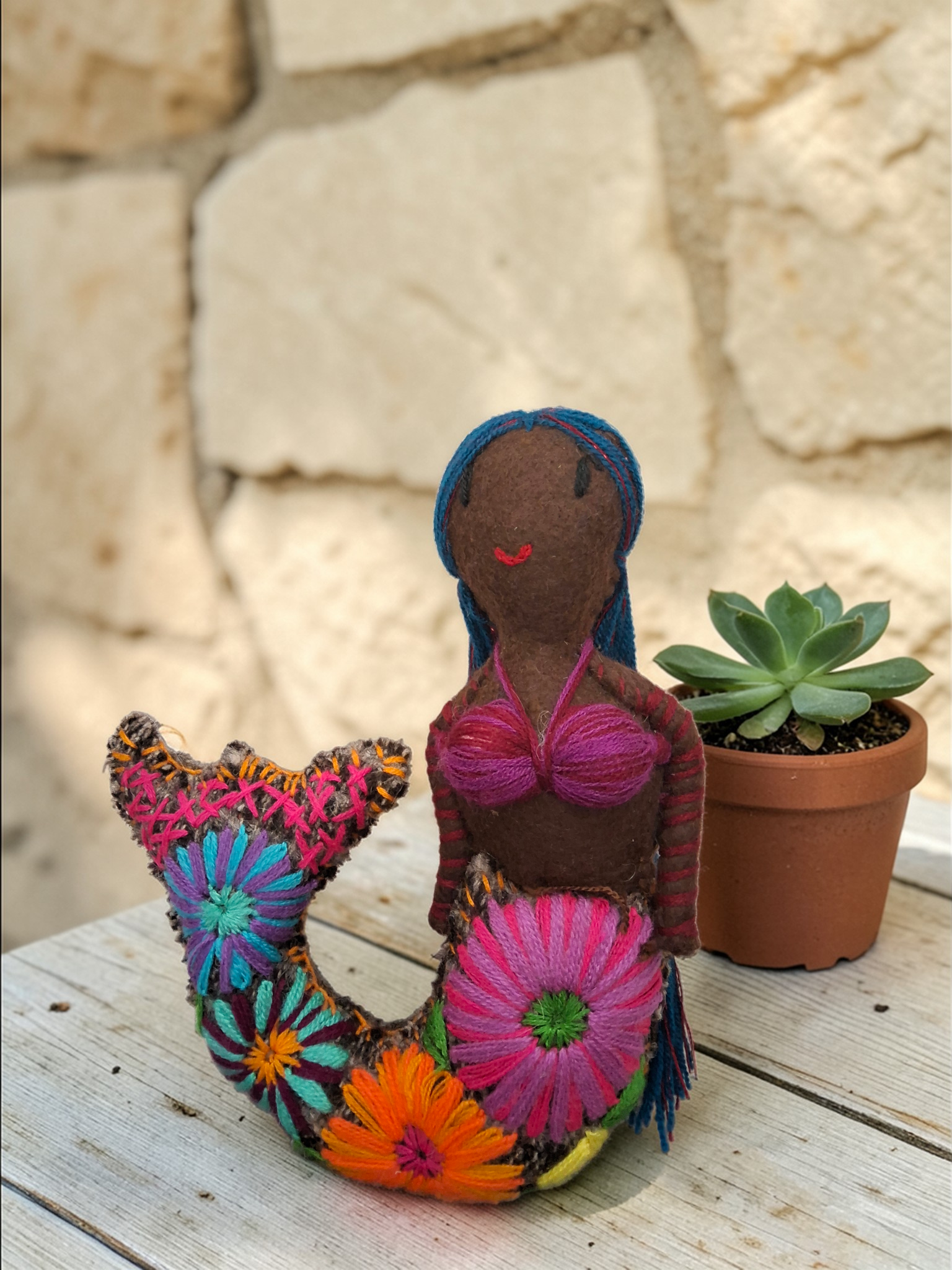 Handmade Mermaid Doll