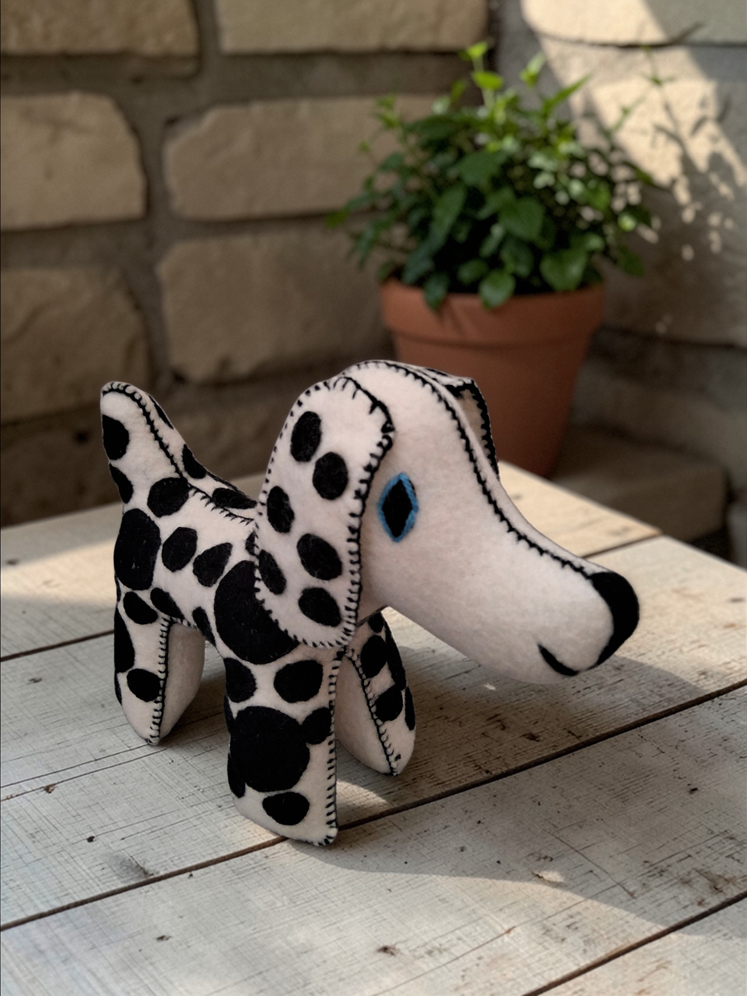 Plush Dalmatian Dog
