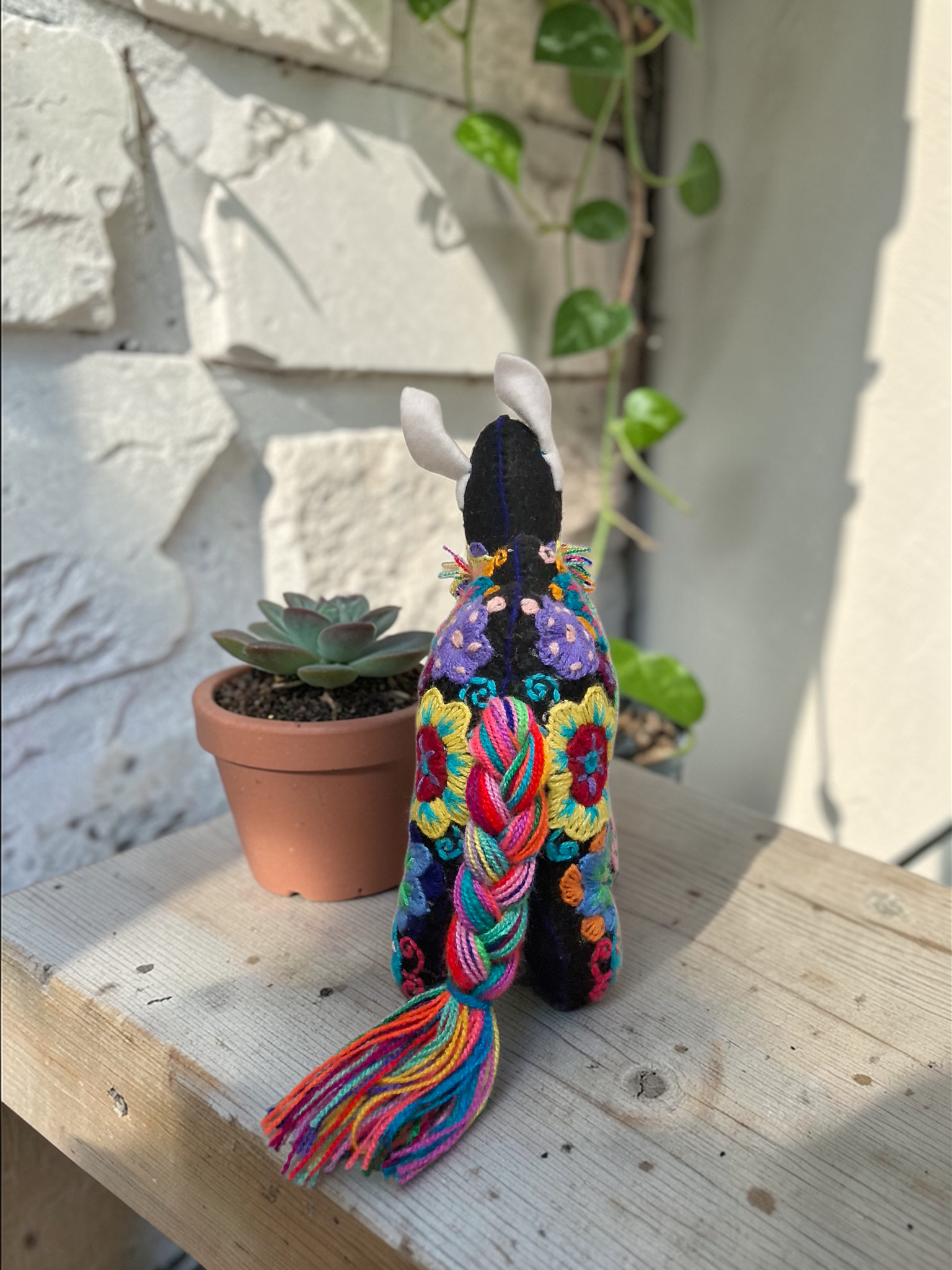 Embroidered Plush Camel