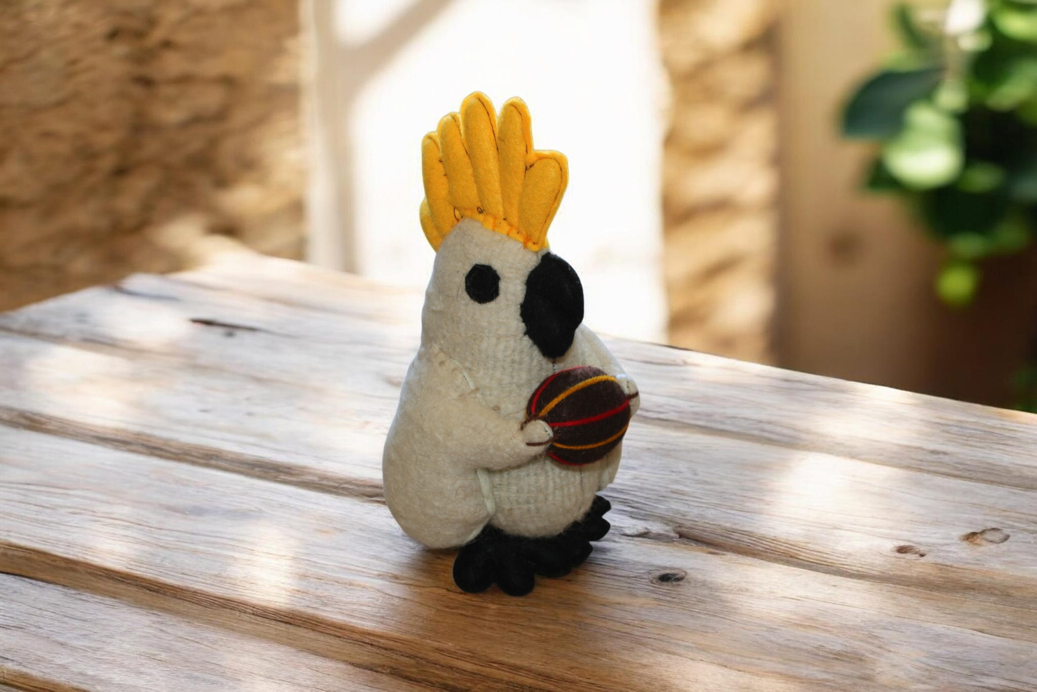 Plush Cockatoo Toy