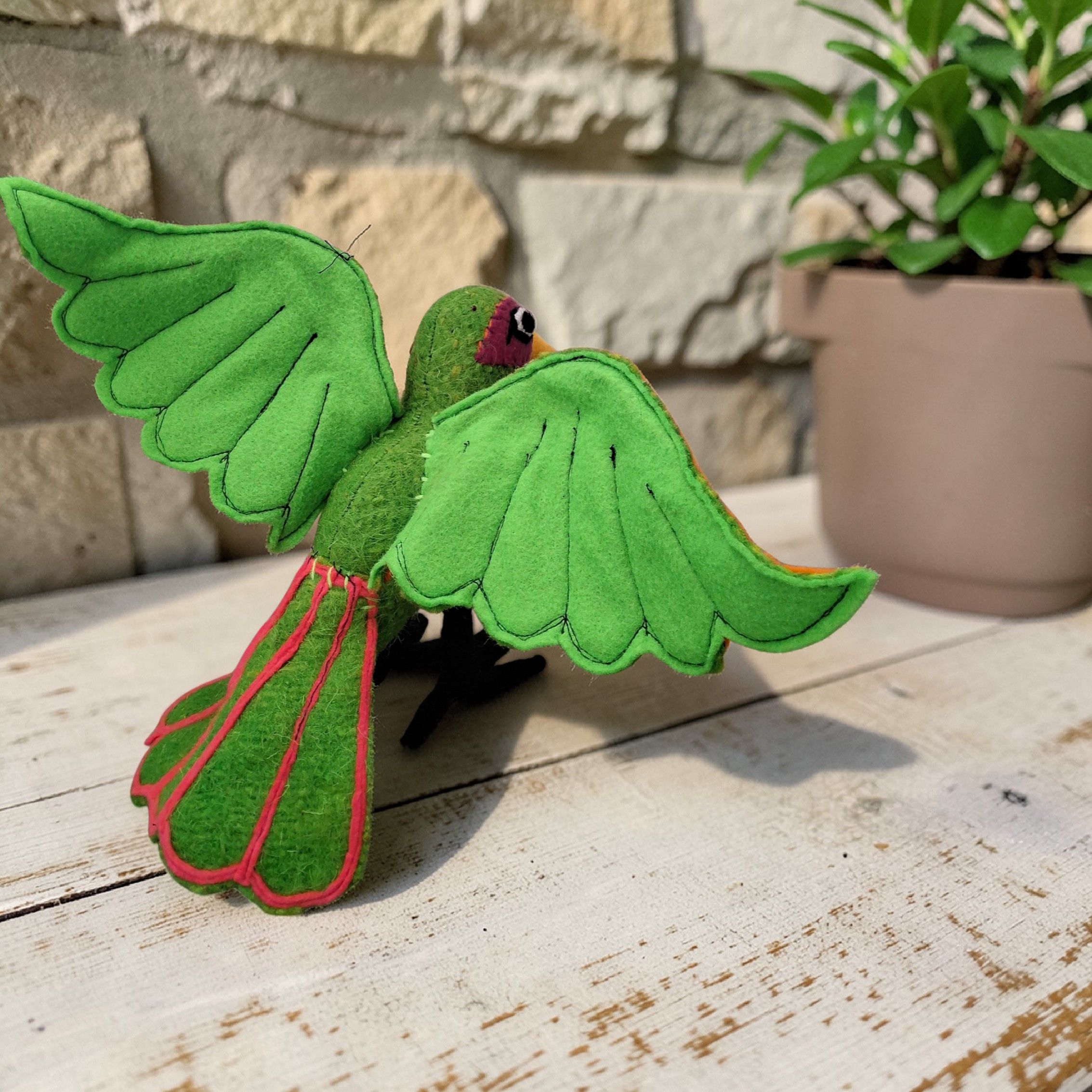 Wool Hummingbird Plush