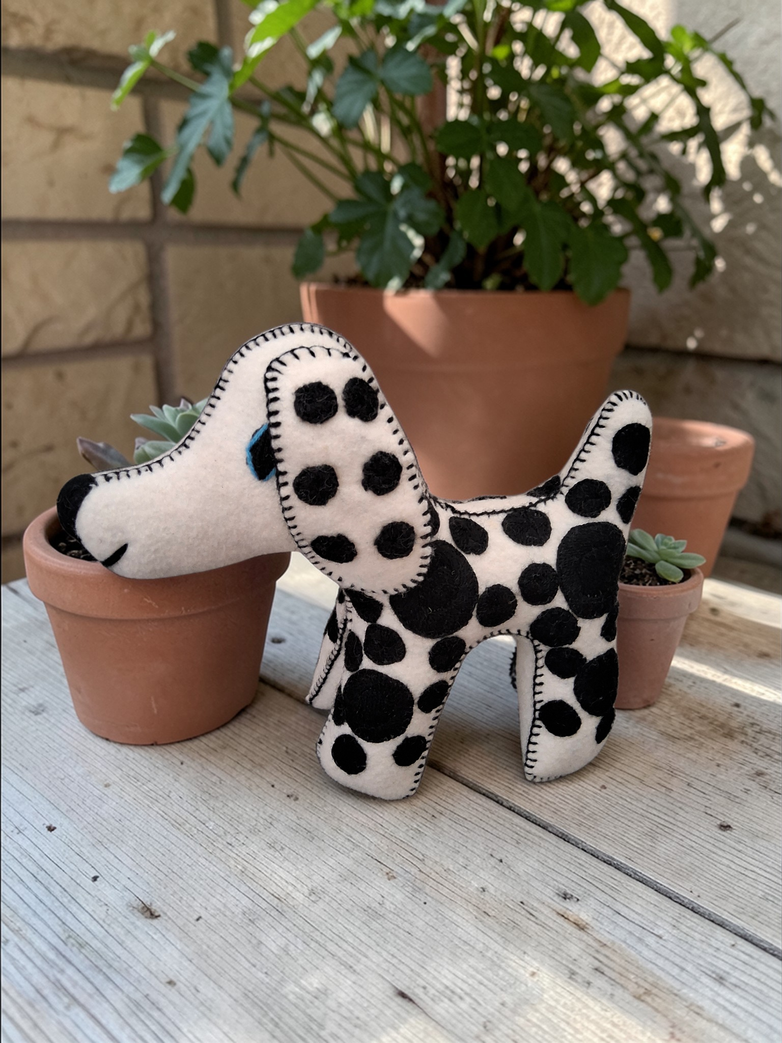 Plush Dalmatian Dog