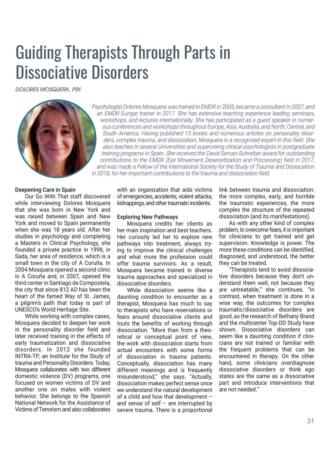 Working with parts, Mosquera Go with that magazine 2019