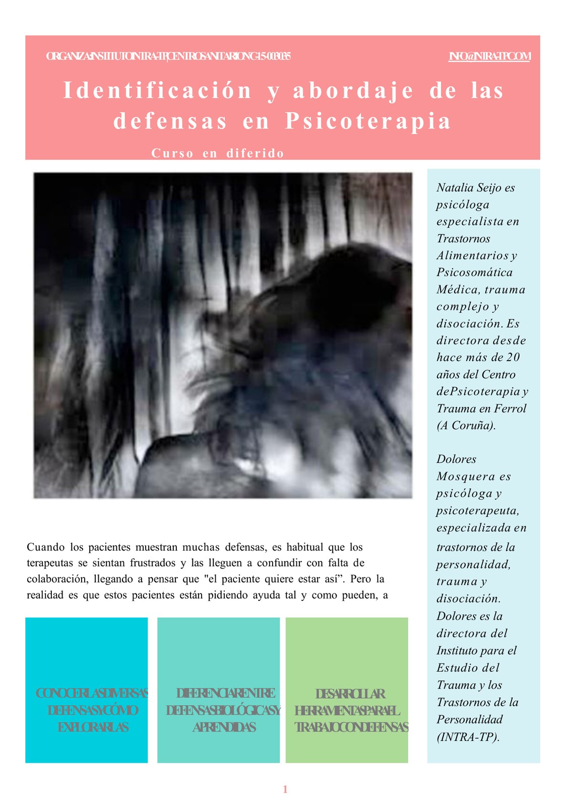 Identificación y abordaje de las defensas en psicoterapia