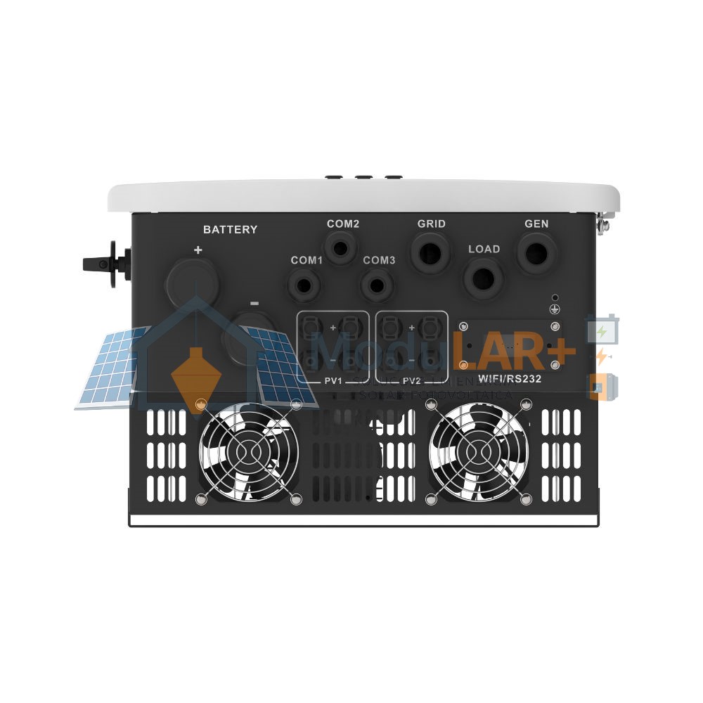 Deye SUN-12K-SG05LP3-EU-SM2 - 12kW - inversor híbrido trifásico