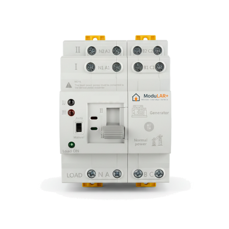 Chave de Transferência Automática (Ats) 4 Portas 