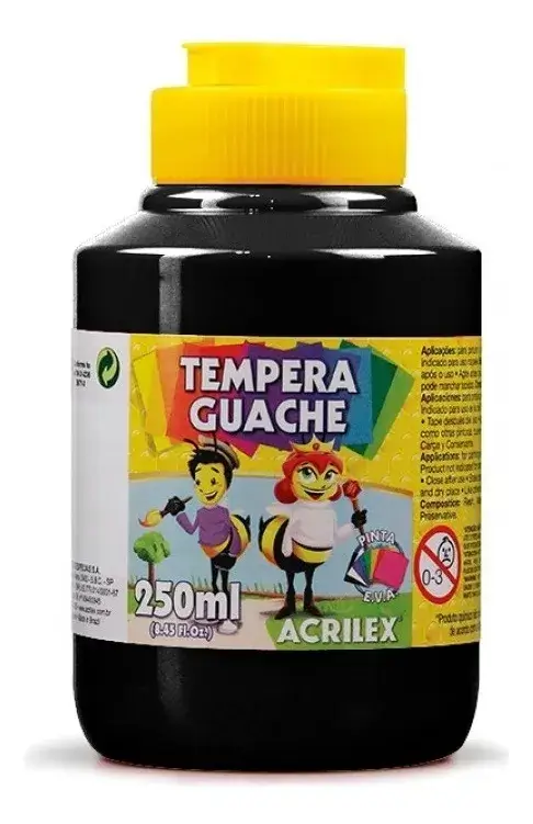 Tinta Guache Acrilex 250ml