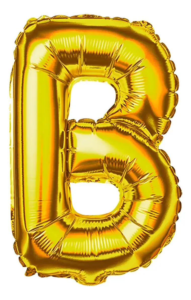 Balões Metalizado Dourados 40cm