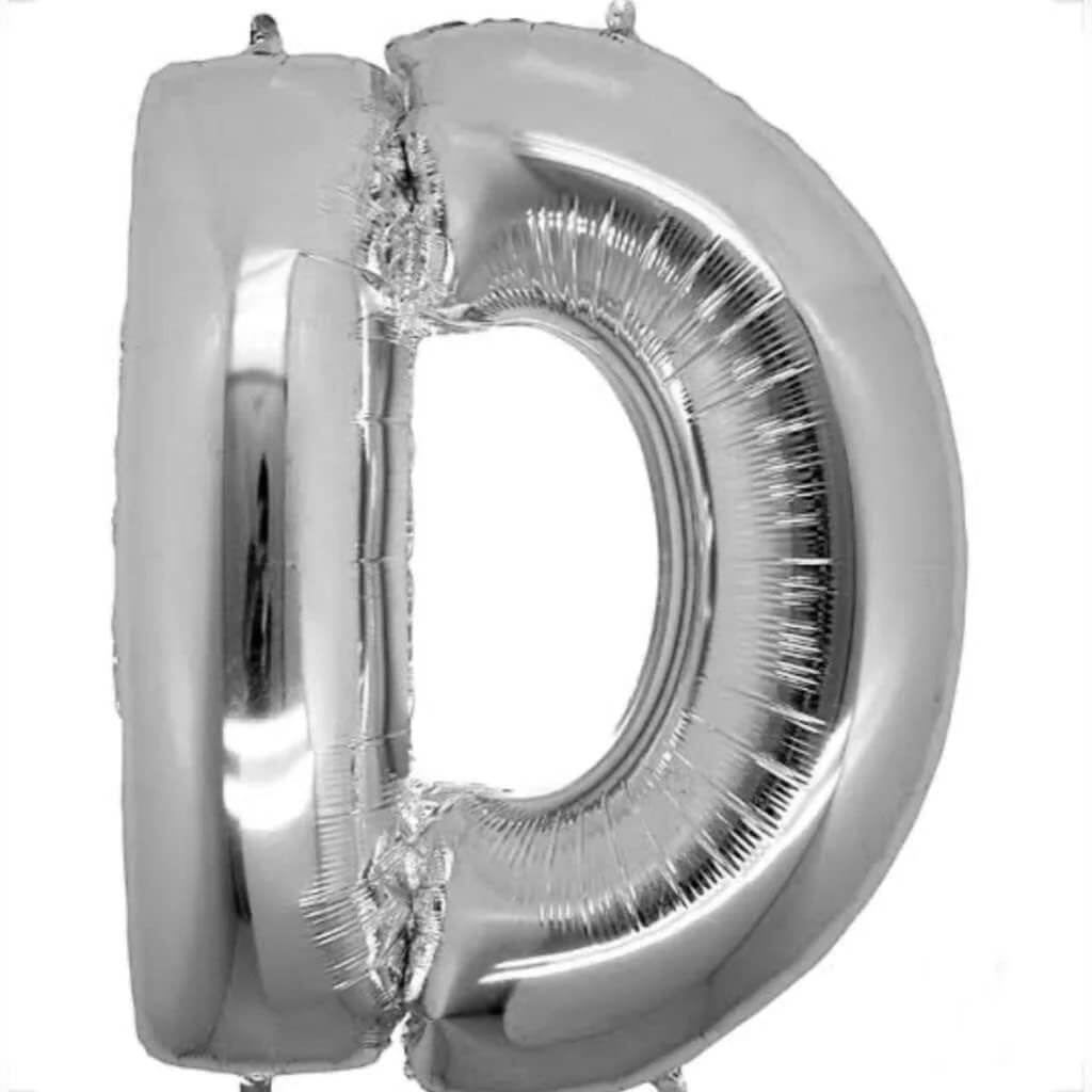 Balões Metalizados prateados