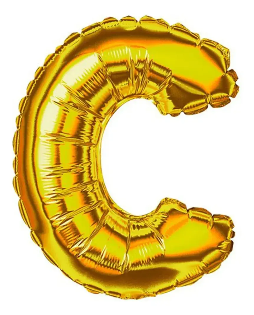 Balões Metalizado Dourados 40cm