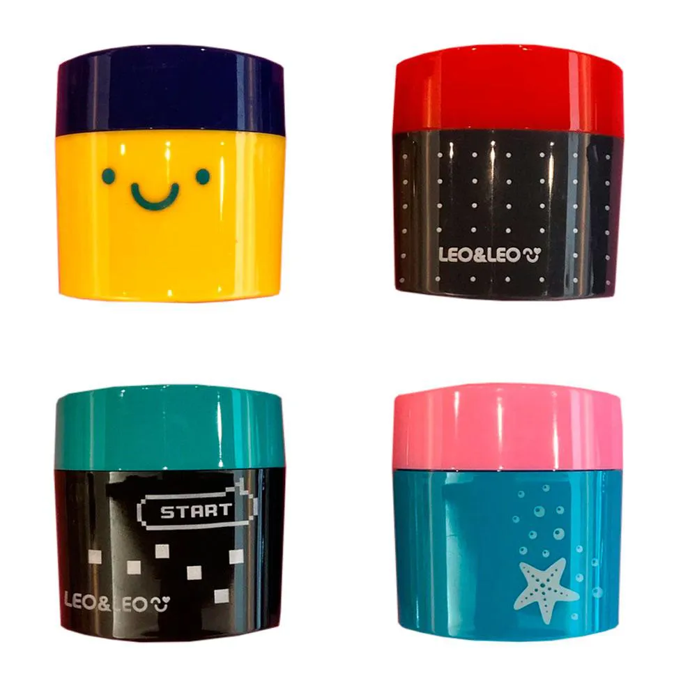 Apontador Leo&Leo Decorado