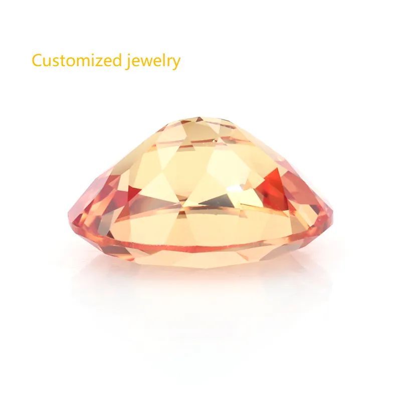 พลอยแซฟไฟร์สีส้มแท้เพาะเลี้ยง