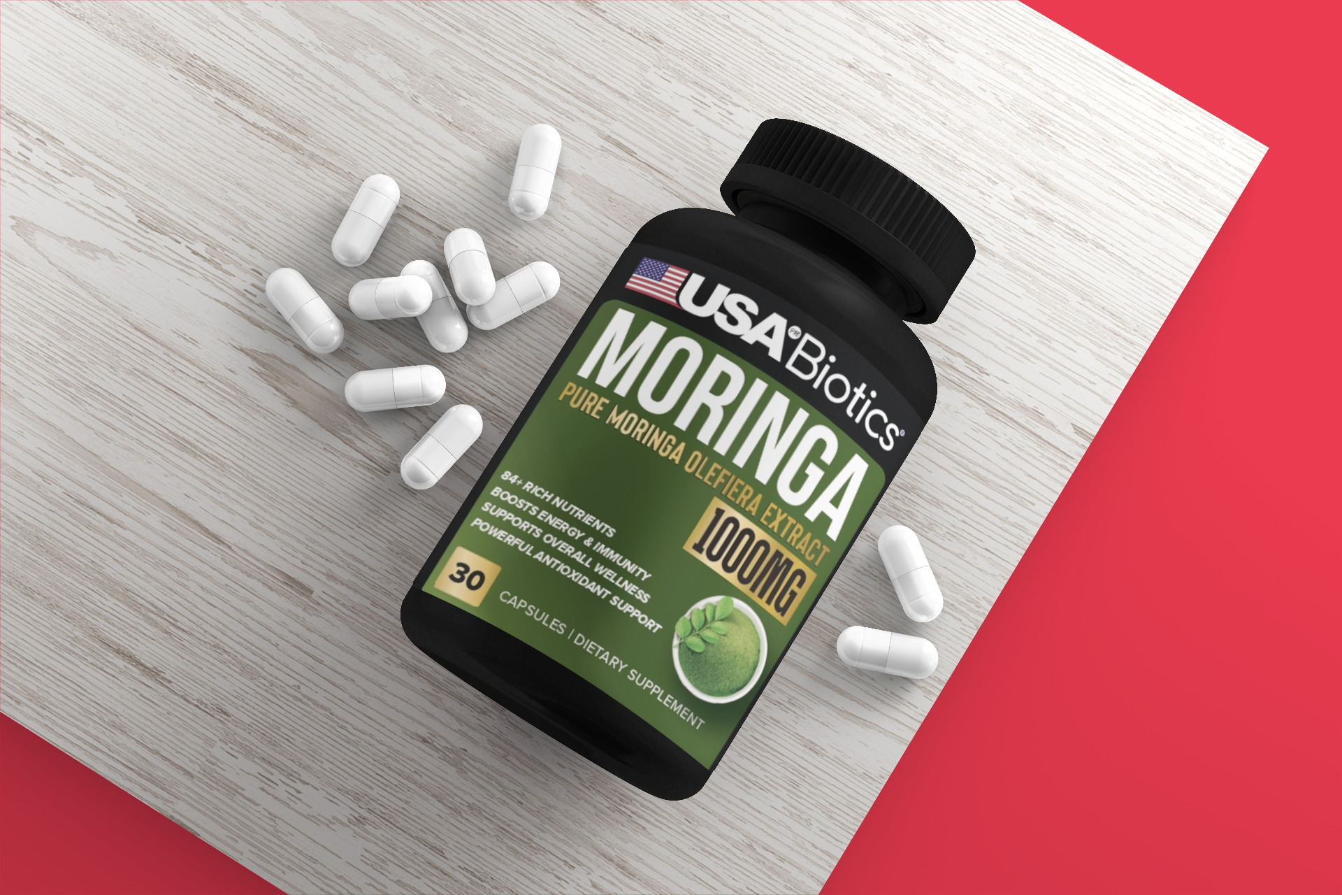 Moringa Capsules 1000mg