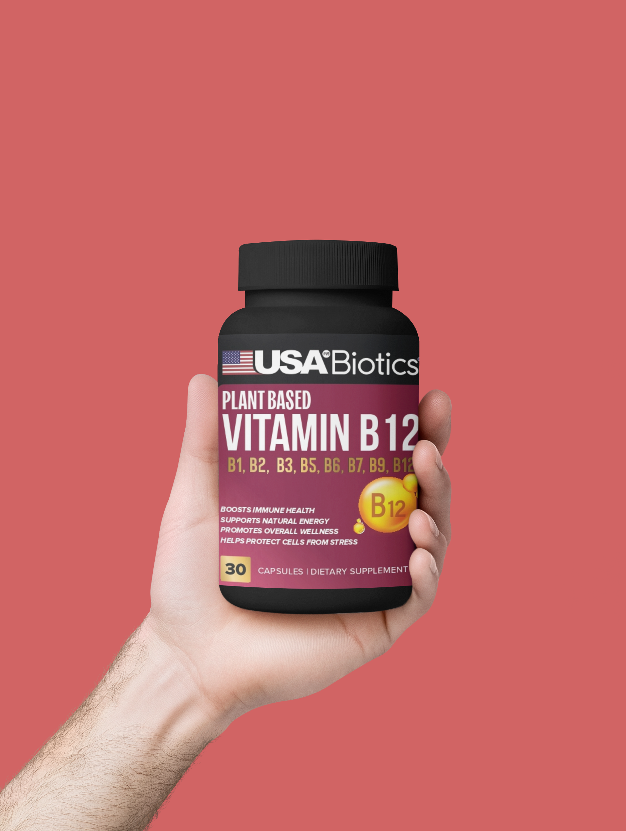 Plant Based Vitamin B12 Capsules