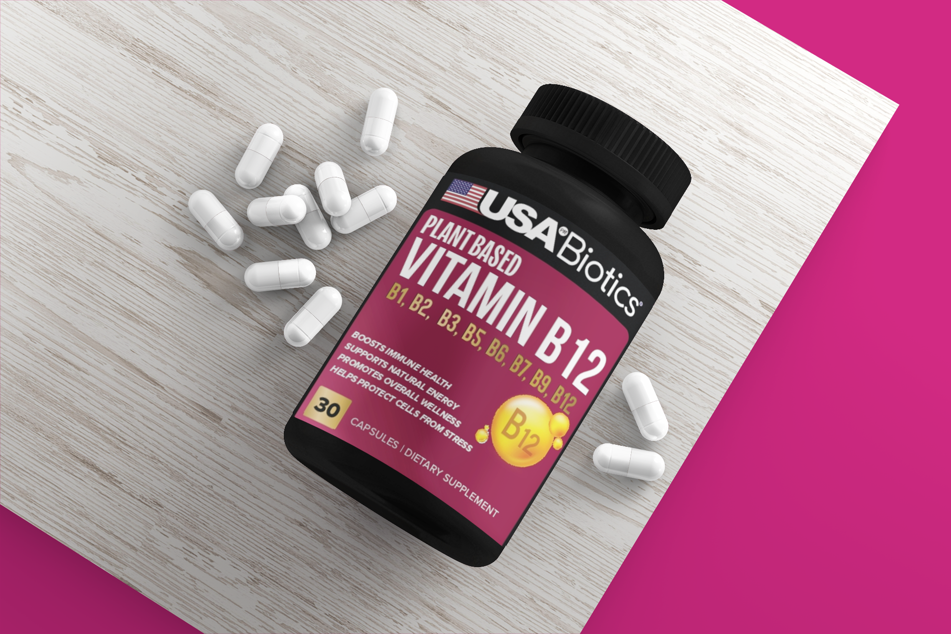 Plant Based Vitamin B12 Capsules
