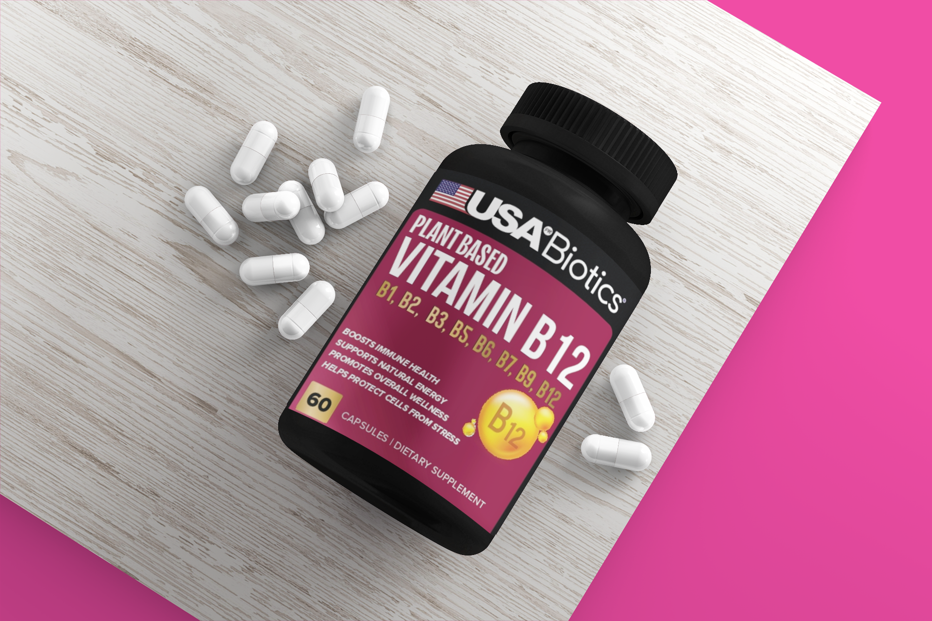 Plant Based Vitamin B12 Capsules