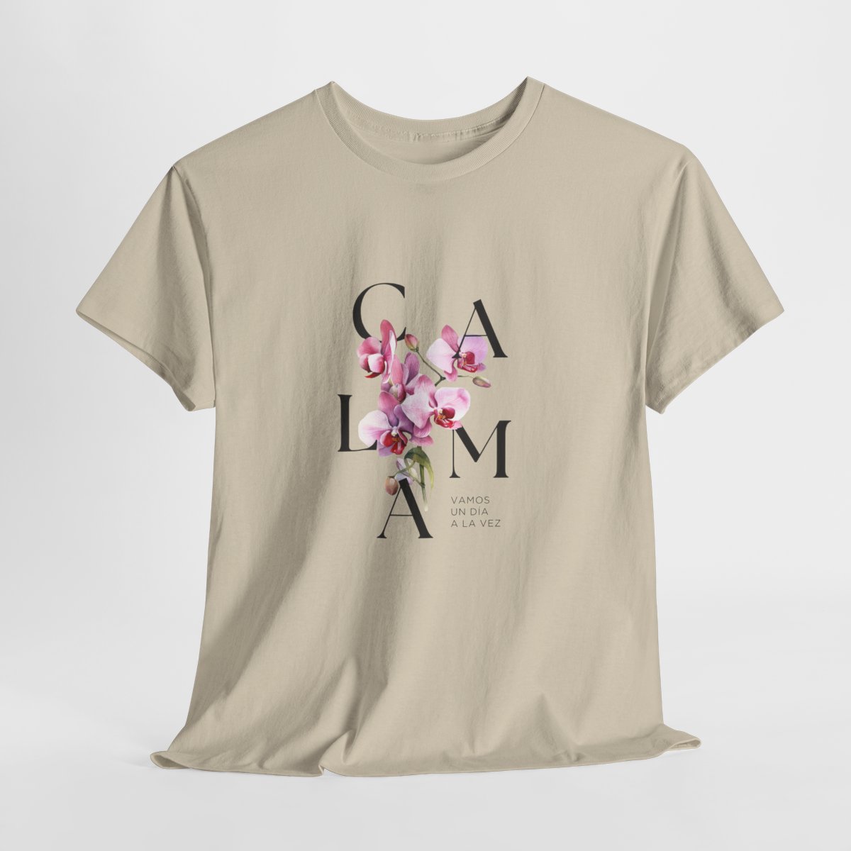 Calma Orchid Camiseta