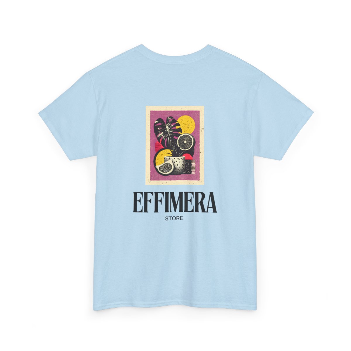 Effímera Plant Collage Camiseta