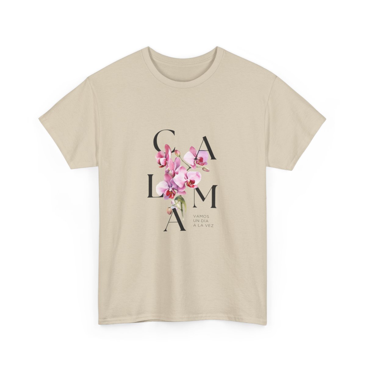 Calma Orchid Camiseta