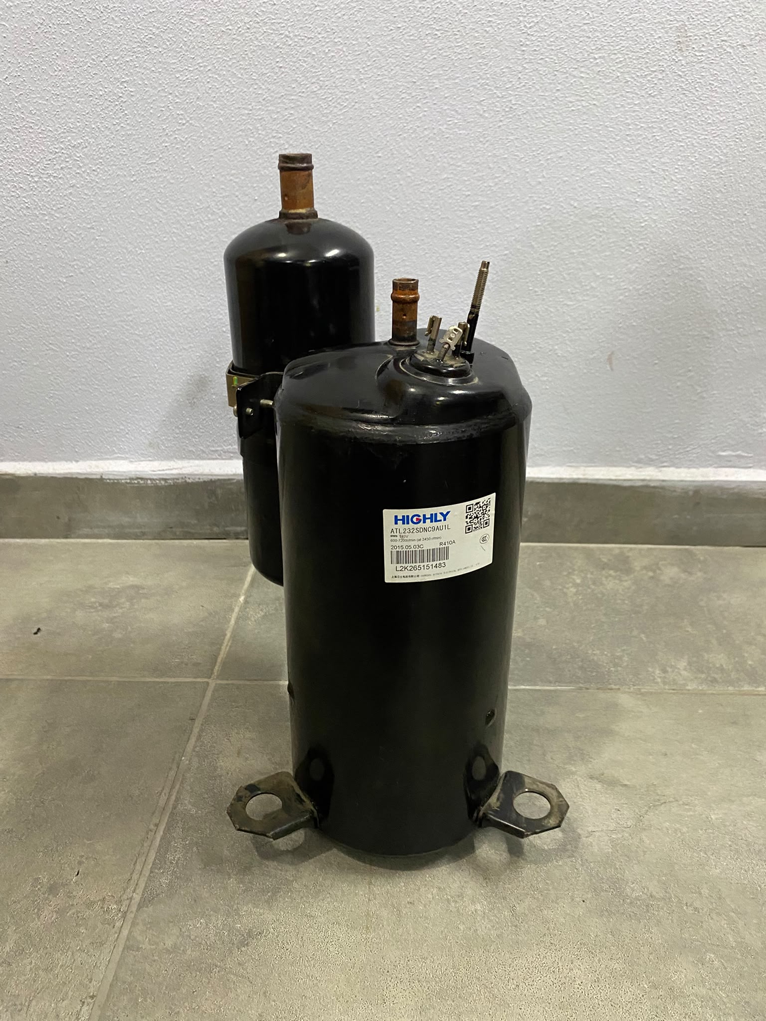 Highly ATL232SDNC9AU1L DC Inverter Rotary Klima Kompresörü | Orijinal Highly