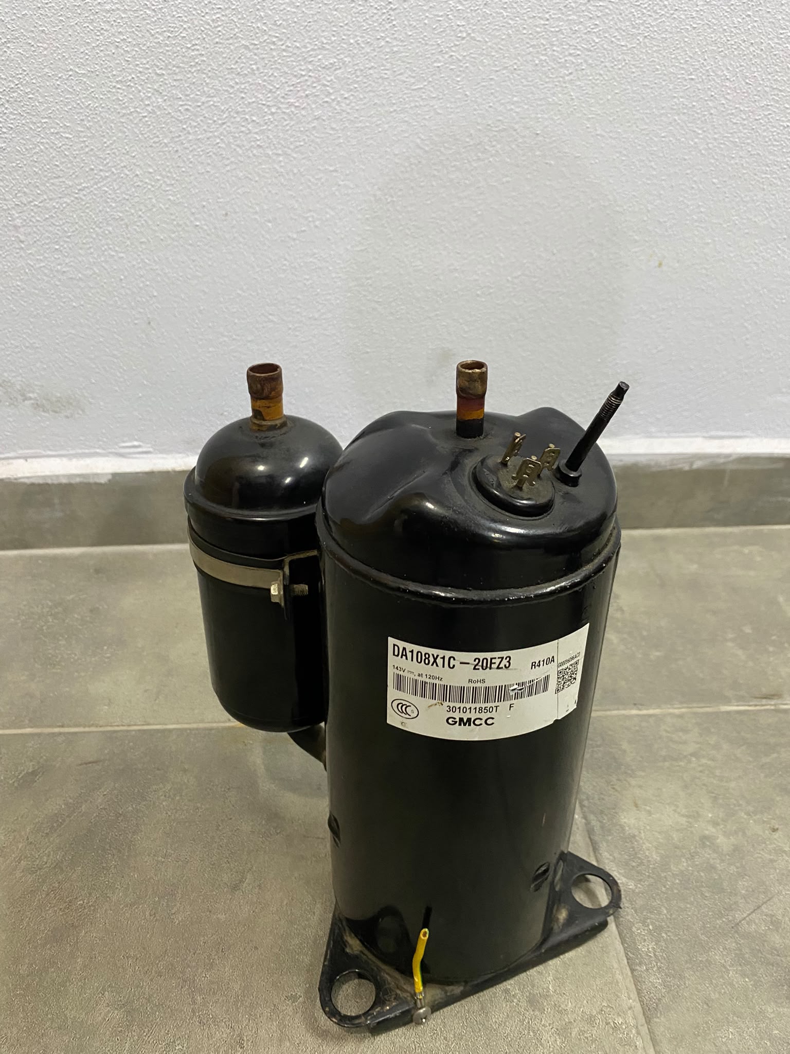 GMCC DA108X1C-20FZ3 DC Inverter Rotary Klima Kompresörü | Orijinal GMCC