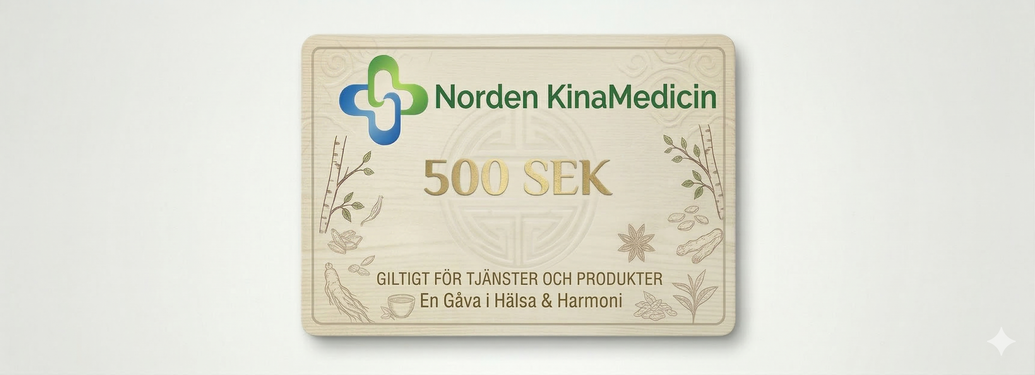 Digitalt Presentkort – Ge bort hälsa & välmående