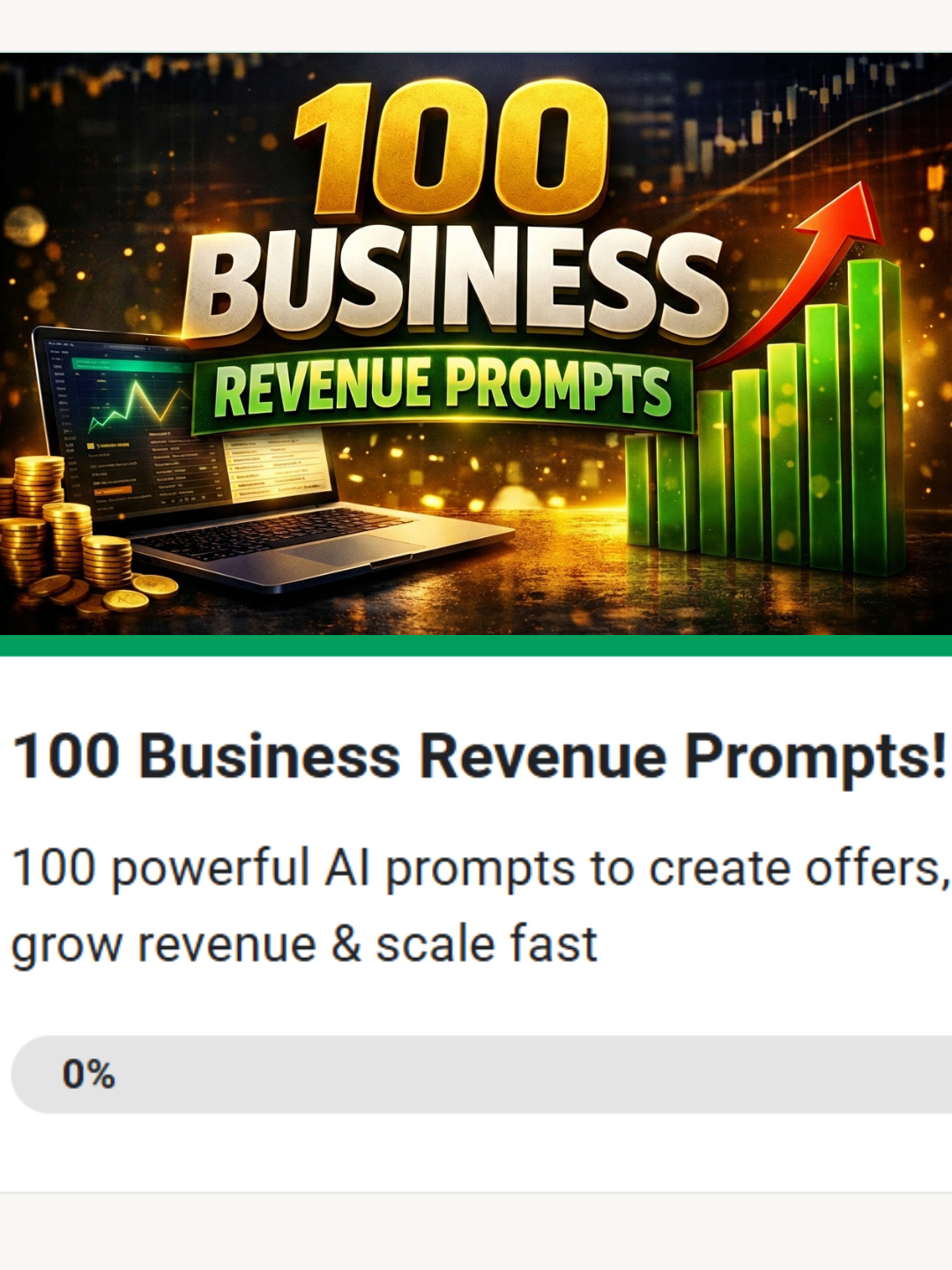 The 100 Revenue Prompts Smart Entrepreneurs Use